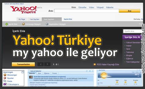 Y­a­h­o­o­!­­n­u­n­ ­T­ü­r­k­i­y­e­ ­s­e­v­d­a­s­ı­ ­e­r­k­e­n­ ­b­i­t­t­i­
